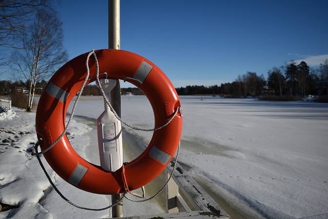 Chinese new year preparations at Helsinki